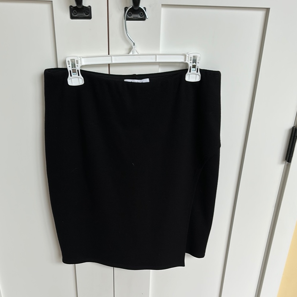 Bailey 44 Black Mini Pencil Skirt Size L